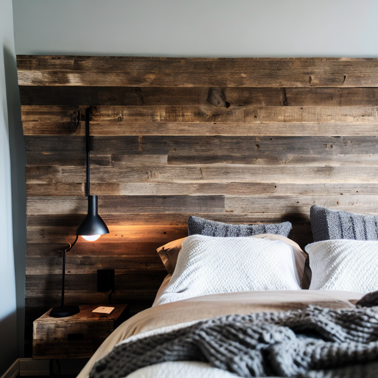 How to Build a Rustic Wooden Headboard for Your Bedroom