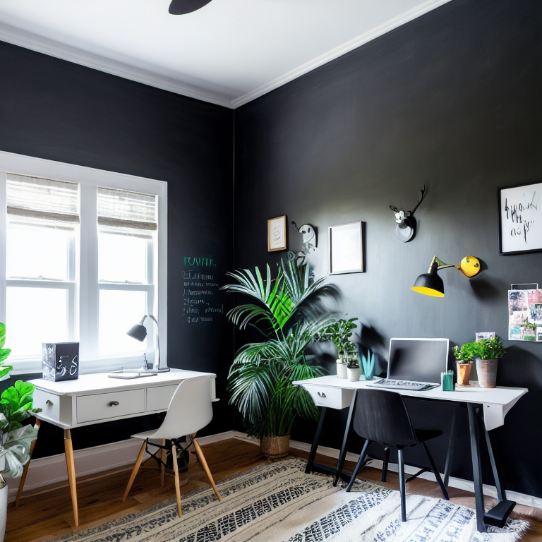 How to Create a Custom Chalkboard Wall at Home