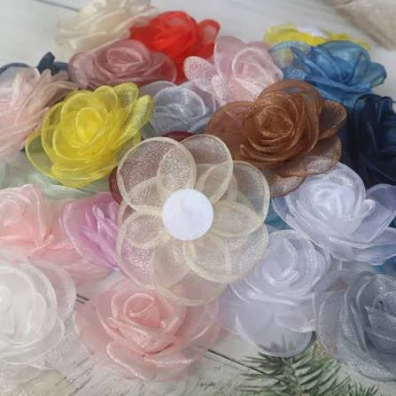 How To Make DIY Fabric Flowers…. With A Blowtorch